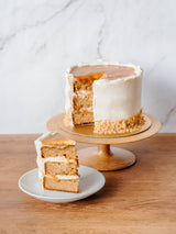 Salted Caramel Mascarpone Cake